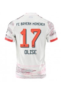 Bayern Munich Michael Olise #17 Fotballdrakt Borte Klær 2025-26 Korte ermer